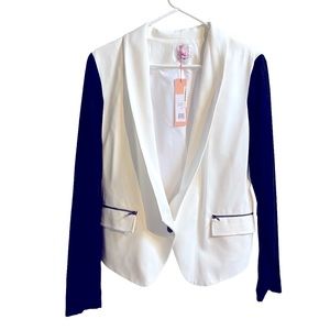 Nell Couture White Black Jacket